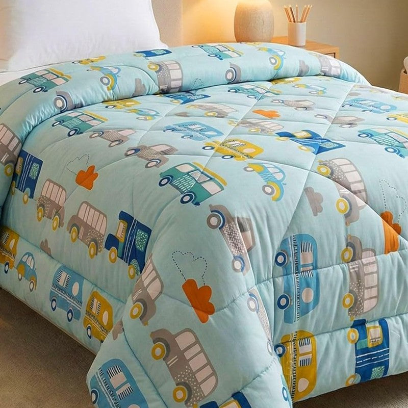 Speedy Wheels Microfiber Kids Comforters - 150 GSM media 4