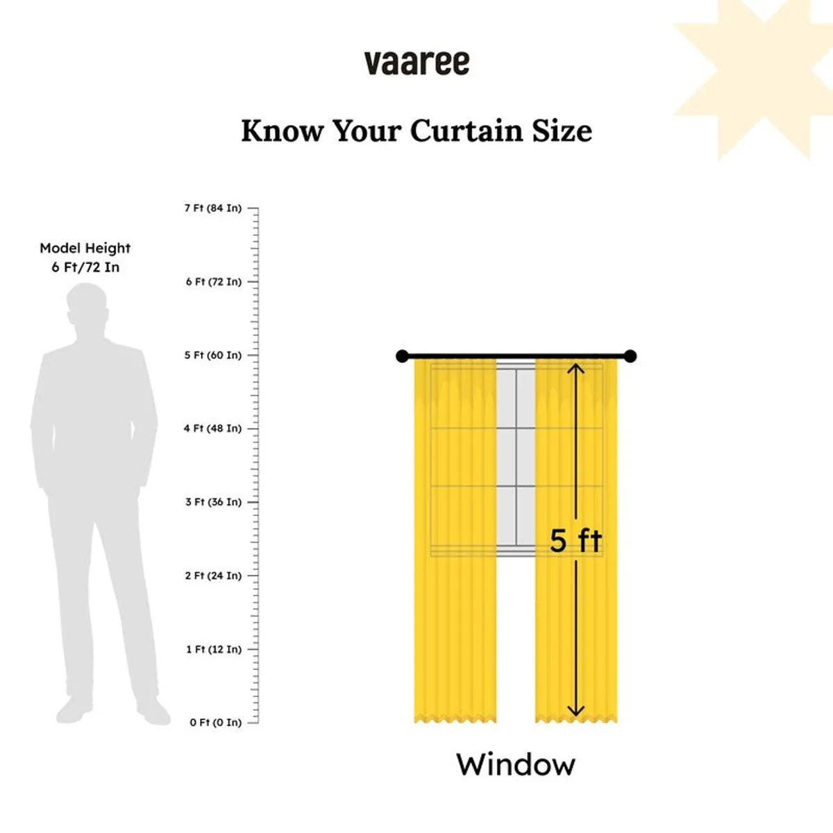 Warren grey abstract artificial silk curtain length and width guide