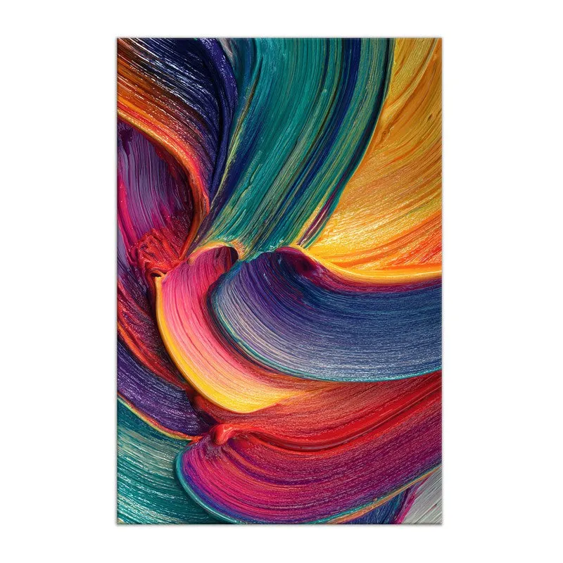 Aether Grid Abstract Canvas Wall Art media 3