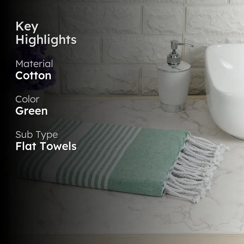 Darsha Bath Towel - Green media 2