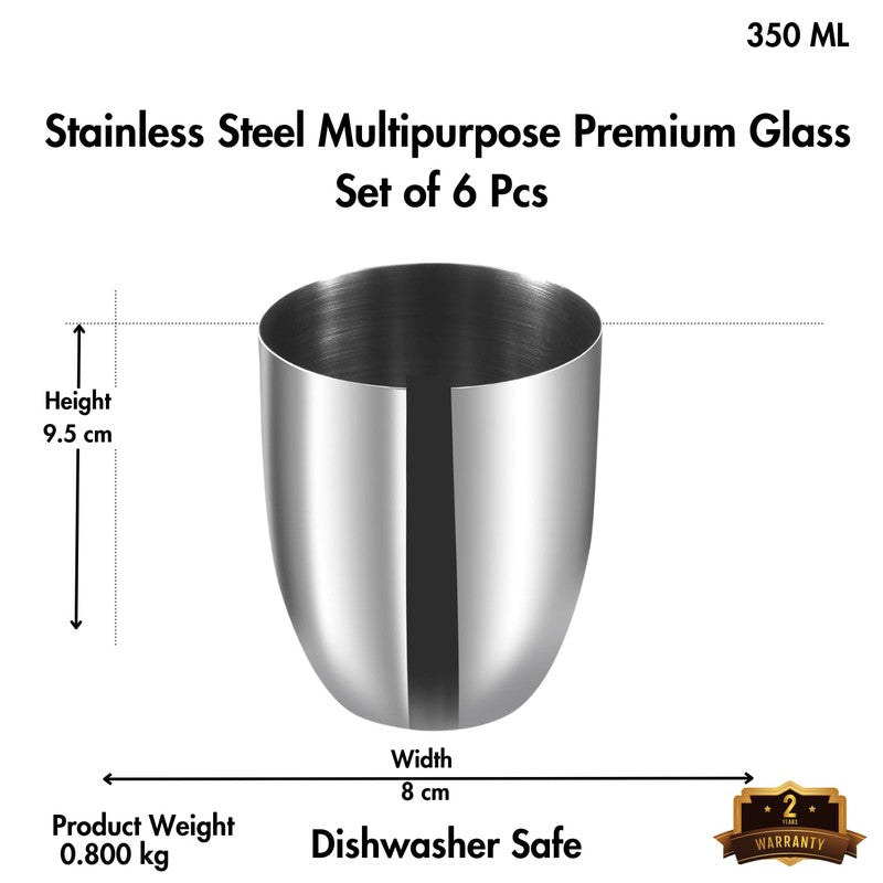 Kraft Siplay Torvia Glasses (350 mL each) - Set Of Six media 10