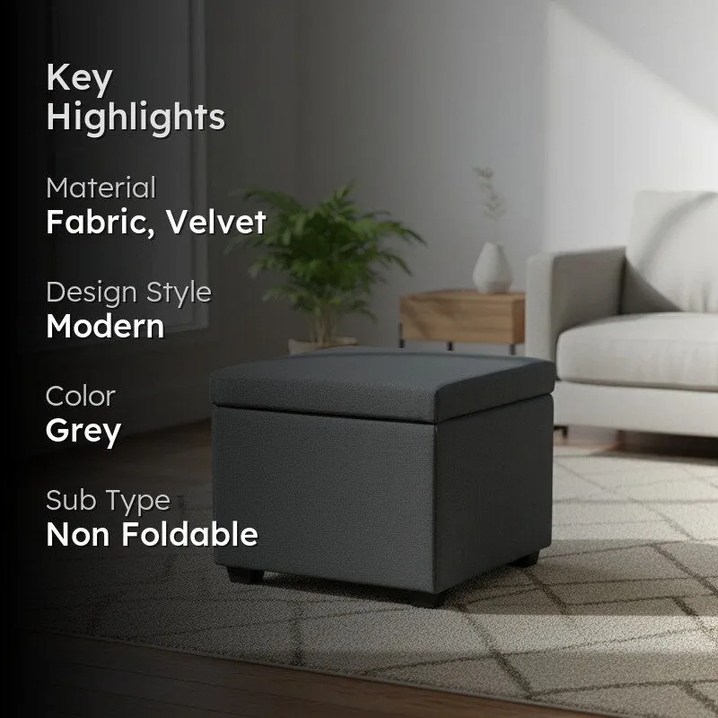 Kavino Plurio Ottoman - Grey media 2