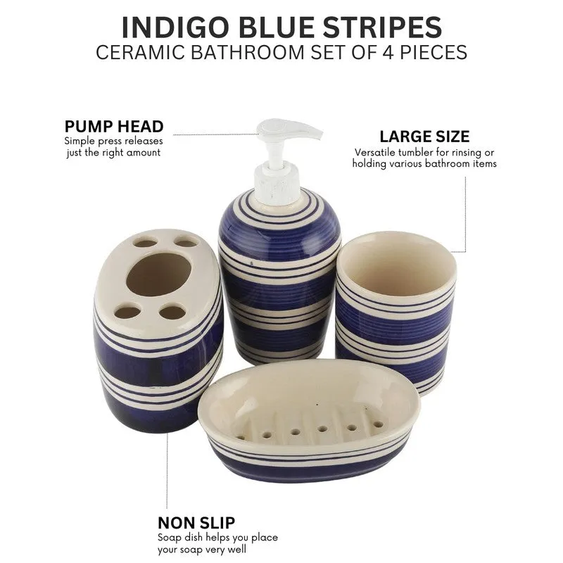 Chic Bathroom Accessories Set - Four Piece Set media 6