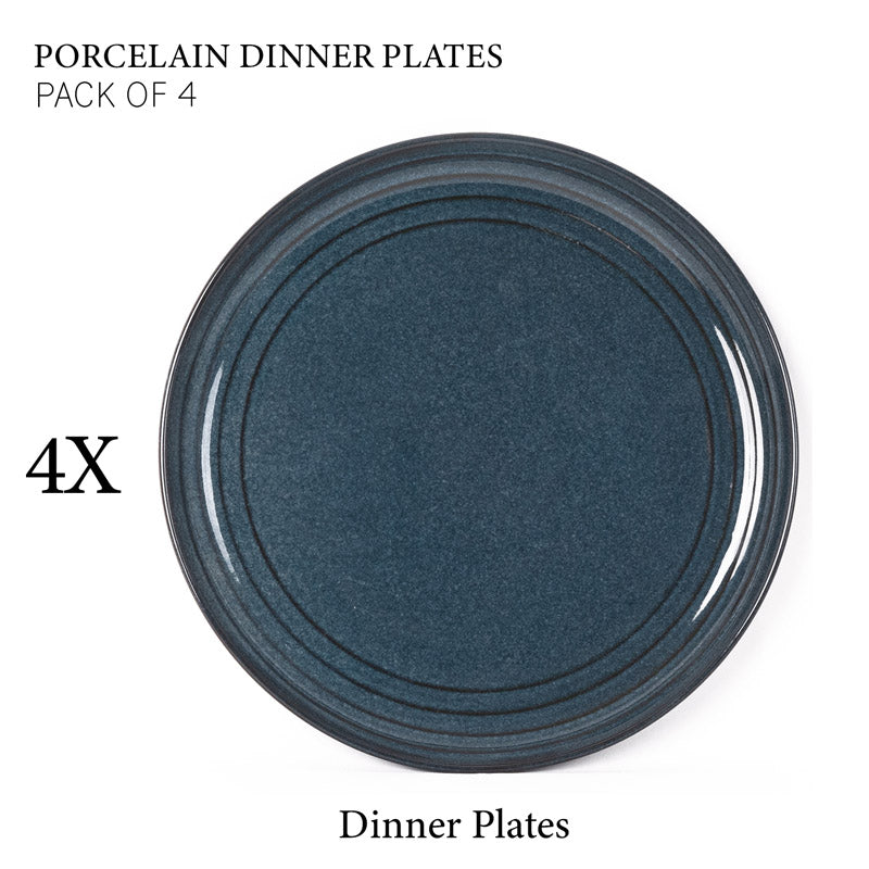Estia Dinner Plate (Saphire Blue) - Set Of Four media 4