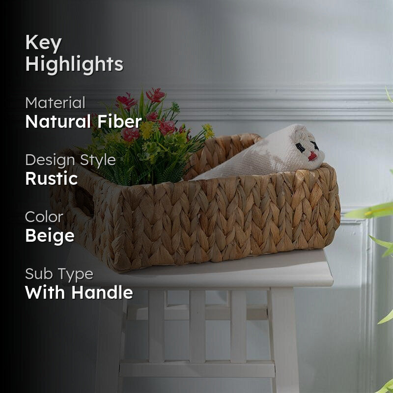 Mandara Natural Fiber Storage Basket media 2