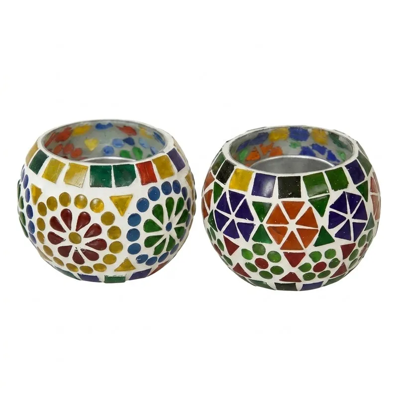 Ashta Tealight Candle Holder - Set Of Two media 5