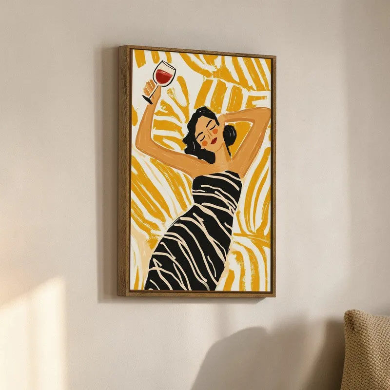 Pop Icon Canvas Wall Art With Frame media 3