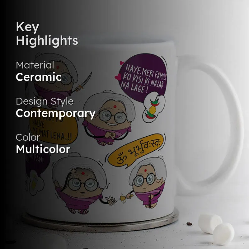 Wise Ceramic Coffee Ceramic Coffee Mug (330 mL) media 2
