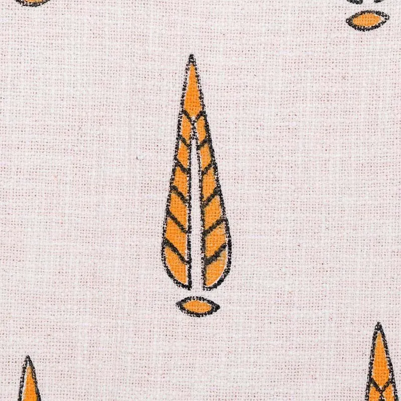 Pine-Drop Handblock Printed Throws media 4