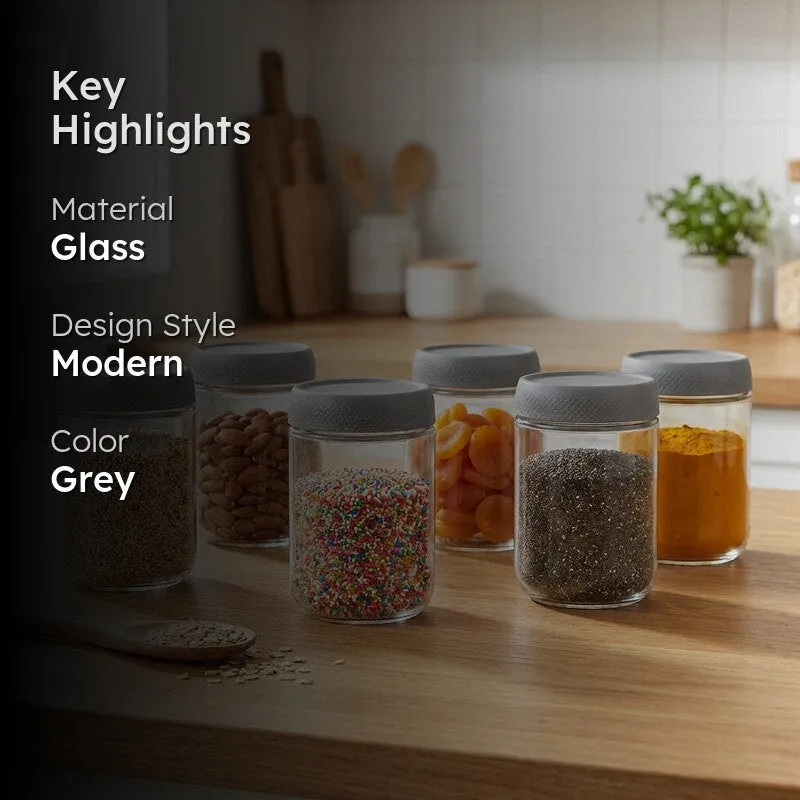 Rioware FreshLock Pantry Container Set (500 mL Each) - Set Of Six media 2