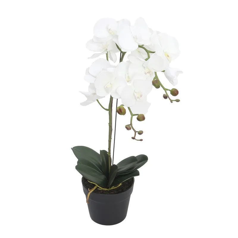 SoftVerdant Artificial Plant With Black Plastic Pot - 2.5 ft media 4
