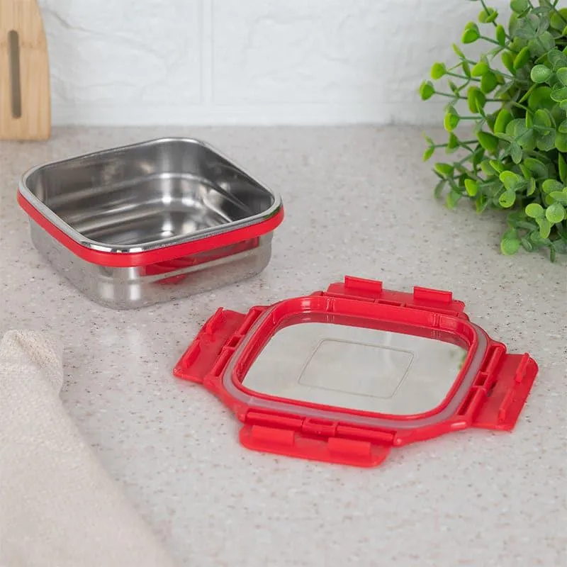 Hotspot Airtight Lunch Box (Red) - 300 mL media 5