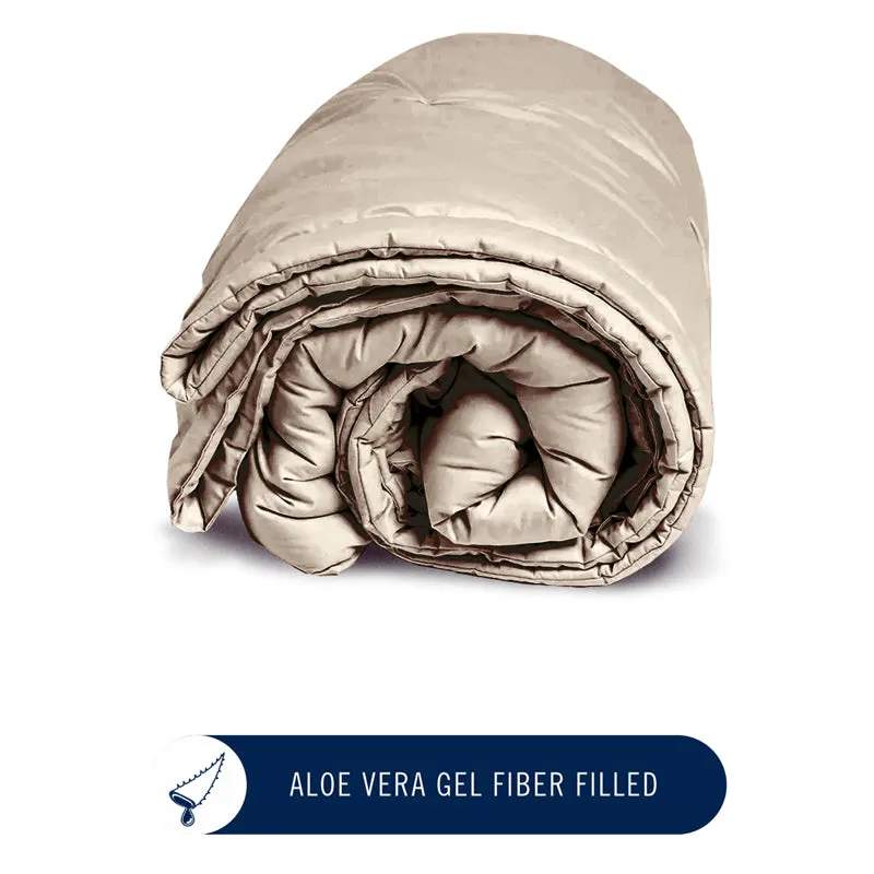 Nautica Ciel Luxe Comforter (Light Brown) - 110 GSM media 7