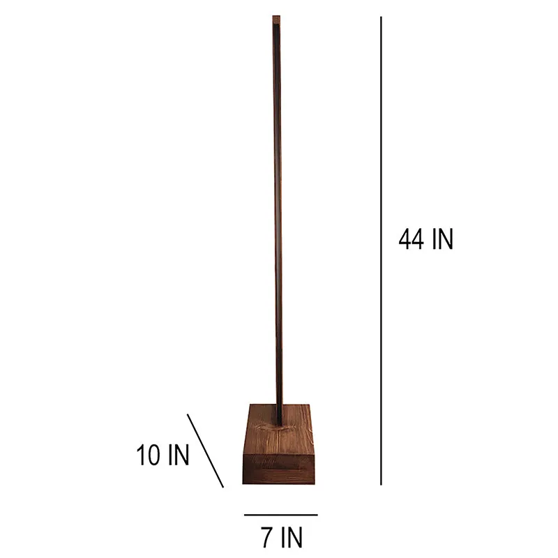 Emporio Wooden LED Floor Lamp media 7