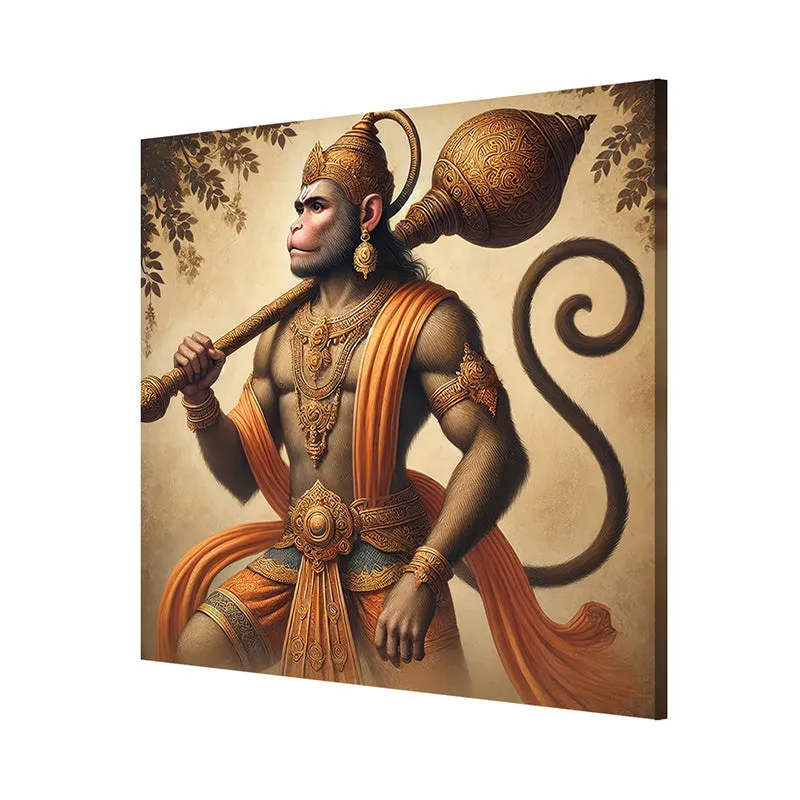 Sugriva Wall Painting media 5