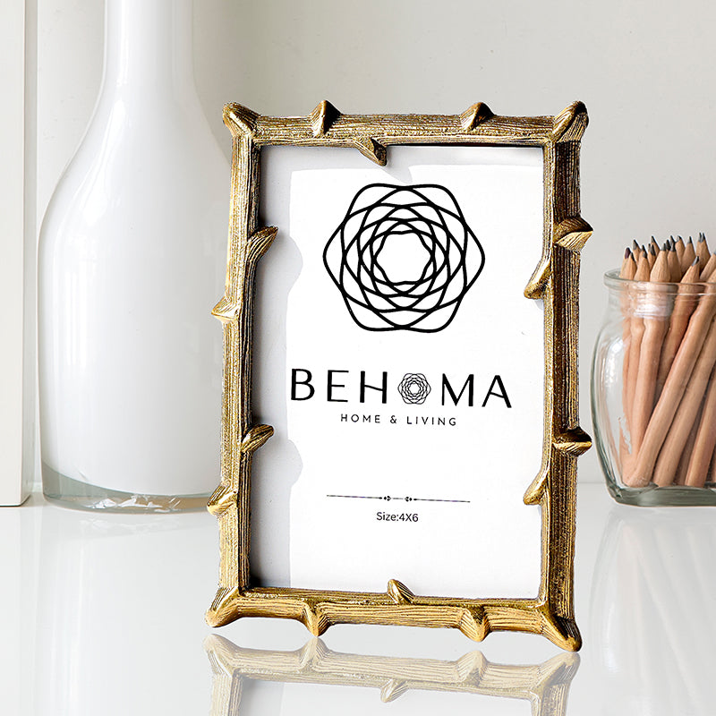 Twig Beauty Metal & Glass Table Photo Frame media 8