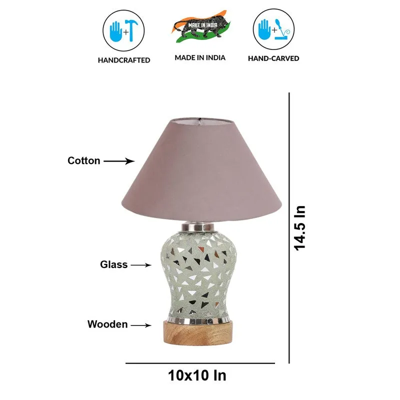 Zenelle Wooden Table Lamp - Multicolor media 9
