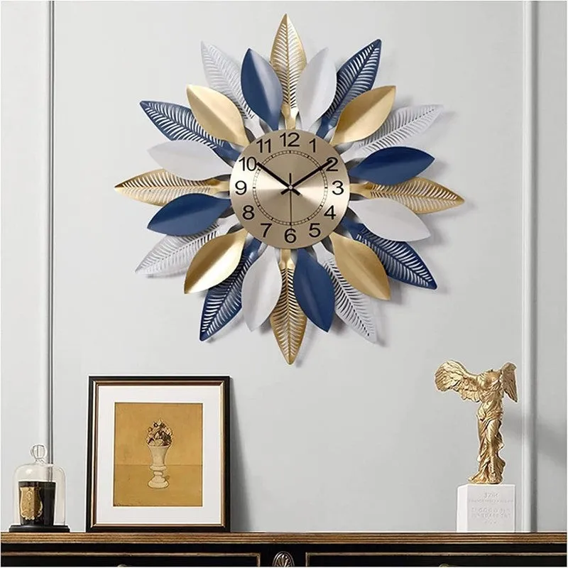 Hands Silent Wall Clock - Multicolor media 3