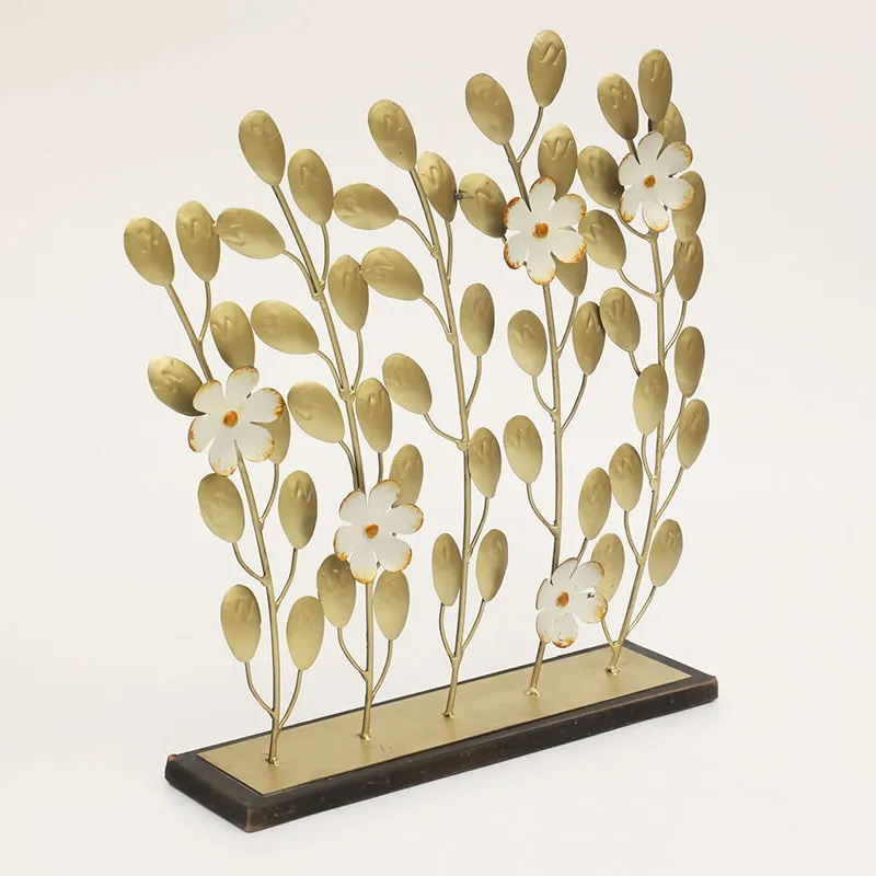 Forged Foliage Metal Showpiece media 5