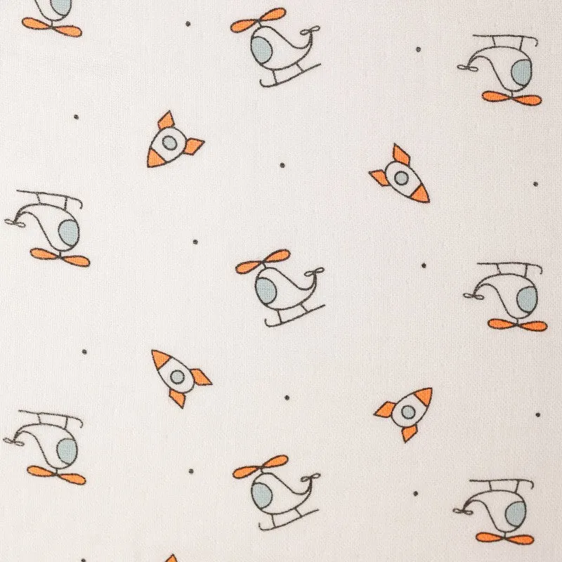 Warmkins Modern Print Cotton Kids Bath Towel - Set of Two media 10