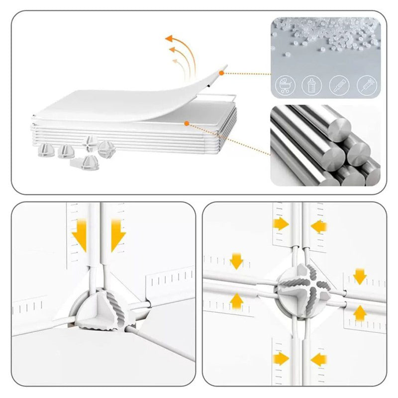 CoreNest White Metal & Plastic Racks media 7