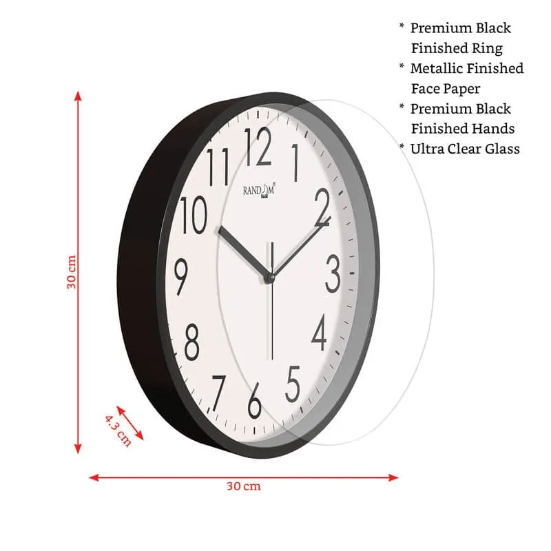 Hita Wall Clock - White media 5
