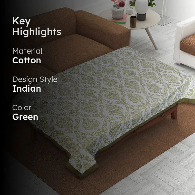 Ardila Ethnic Table Cover - Green media 2