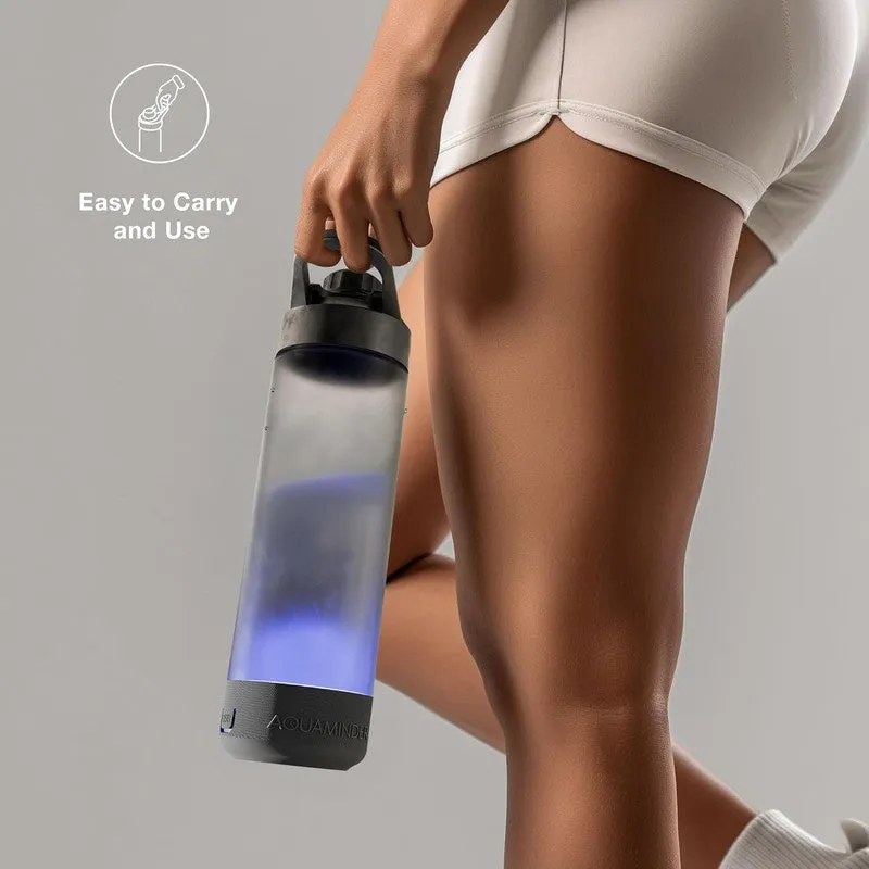 Sound and glow of Hydration Smart Water Bottle (Black,Blue) - 770 mL media 5