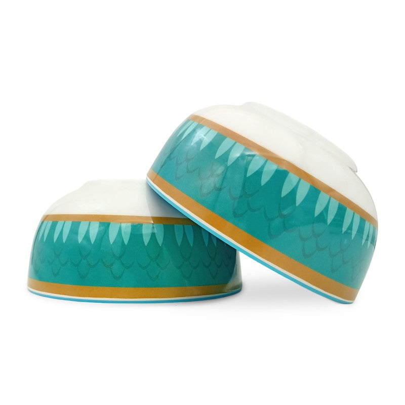 Aqua Charm Melamine Dinner Set - Twelve Piece Set media 8