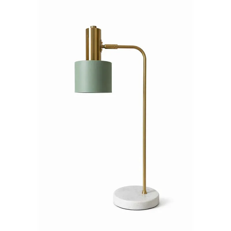 AarviDecor Alden Marble Table Lamp - Green media 7