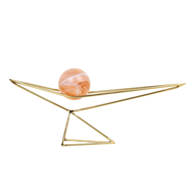 Orbus Nixo Showpiece - Peach & Golden media 3