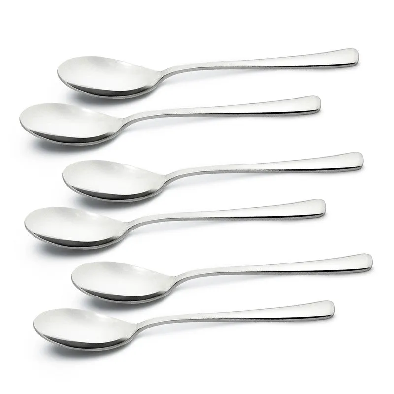 Lucia Stainless Steel Dinner Spoon - Set of Six media 3