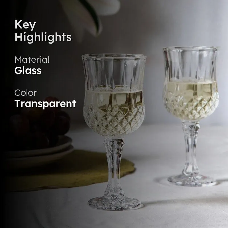 Silas Sip Goblet Glasses (200 ml) - Set Of Four media 2