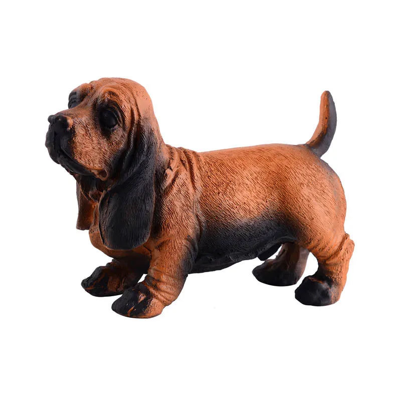 Sir Sniffs-a-lot Painted Polyresin Show Piece - Brown media 4