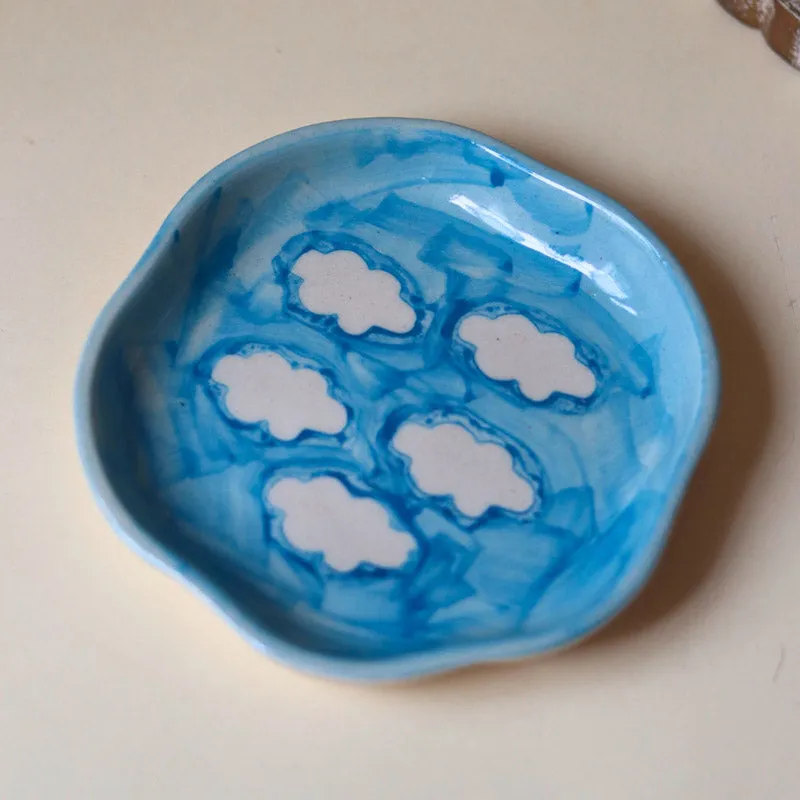 Oskandor Ceramic Platter - Set of Ten - 3
