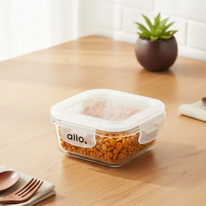 Crilvo Leak Proof Glass Lunch Box - 320 ML media 3