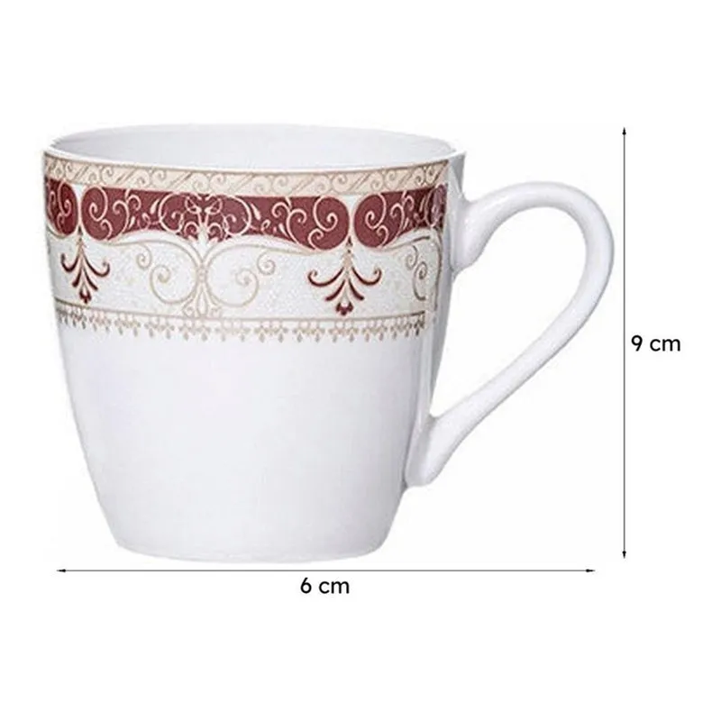 Sonaki Bone China Tea Cup (150 mL Each) - Set of Six media 6