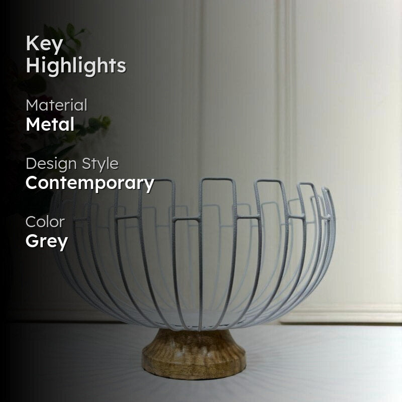 Ferrous Fun Fruit Basket - Grey media 2