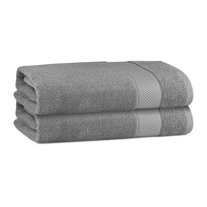 Reign Bath Towel (Steel Grey) - Set Of Two media 4