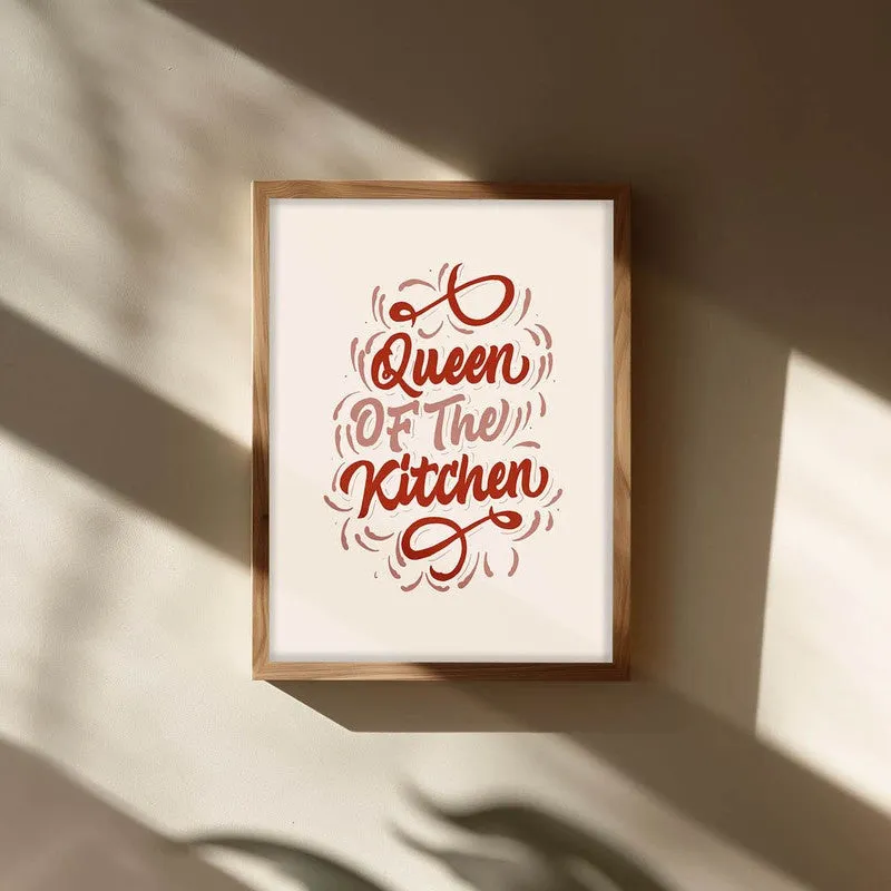 KitchenQueen Archival Canvas Wall Art - Brown media 3