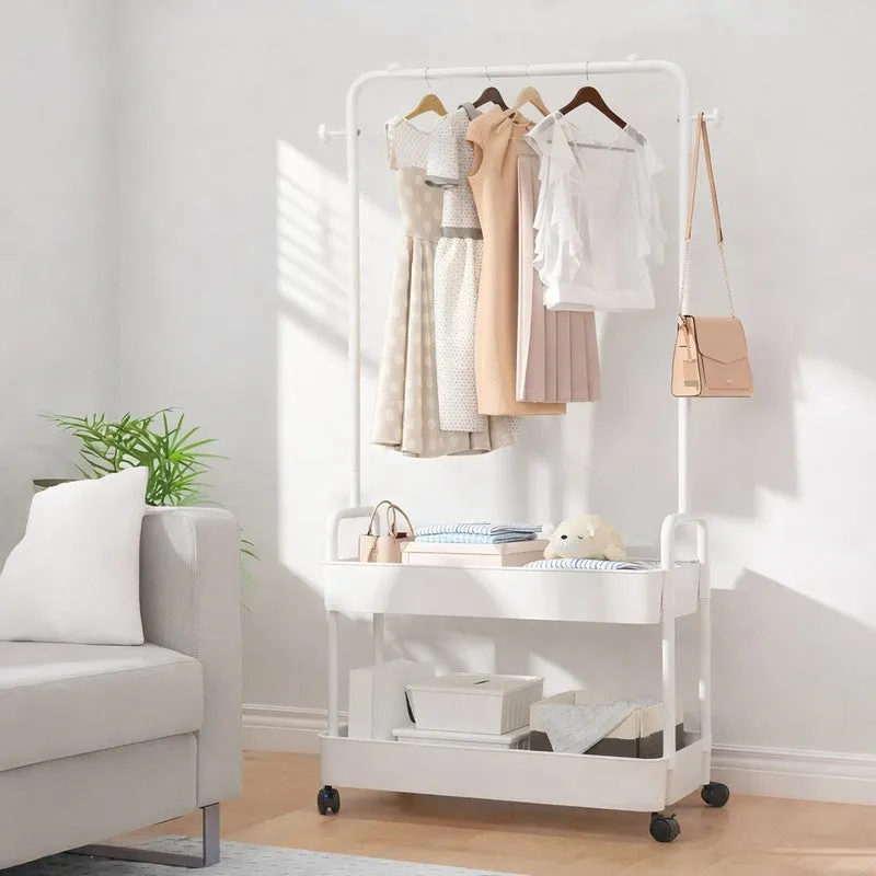 Laxis ClosetCruise White Metal Cloth Hanger media 1