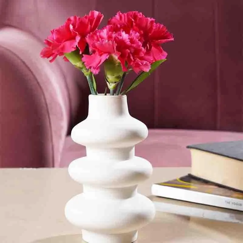 Oh So Bubbly Vase - White media 5