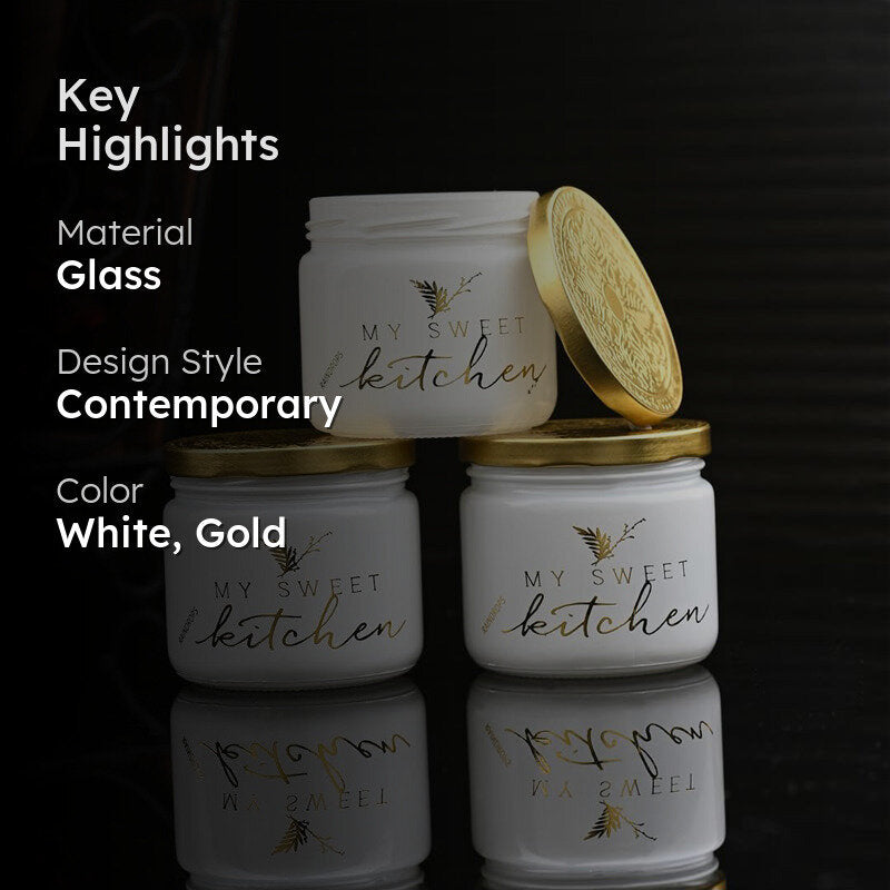 Kitchen Conundrums Airtight Jar (300 mL Each) - Set Of Three media 2