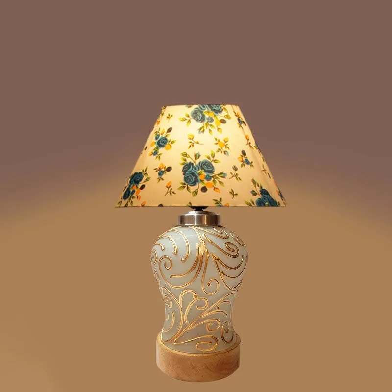 Lumithra Fleur Wooden Table Lamp - Multicolor media 5
