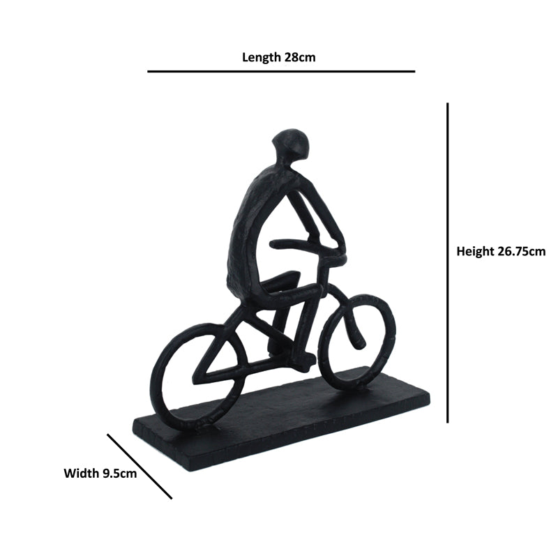 Cycling All Day Showpiece - Black image 4