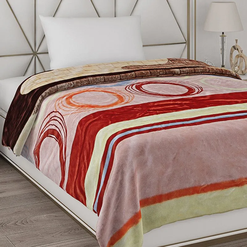 Monte Carlo Vibrant Harmony Reveisible Blanket - 500 GSM media 5