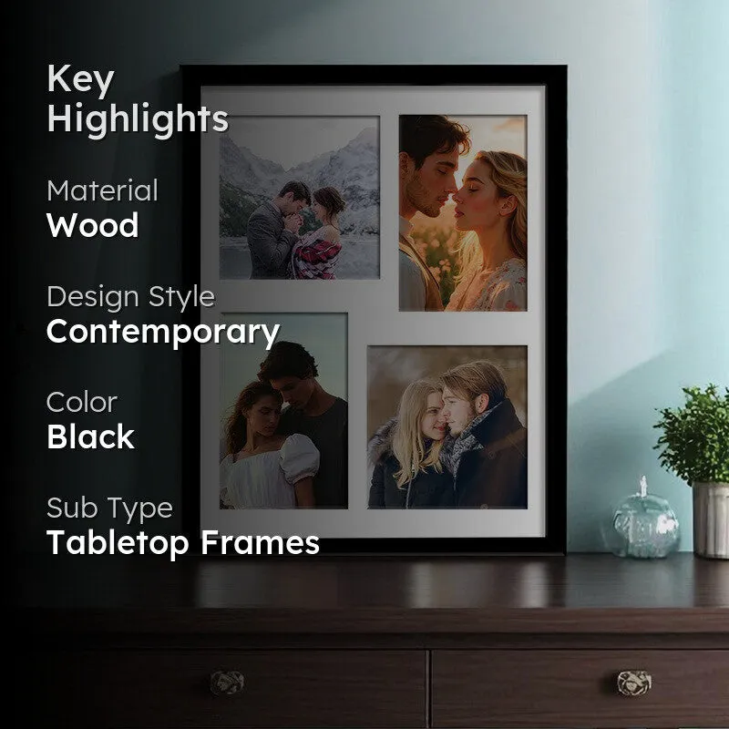 Nostara Collage Photo Frame - Black media 2