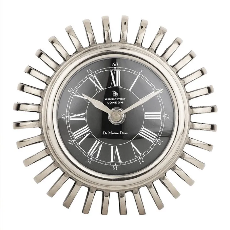 EdgeSculpt Table Clock - Silver media 4
