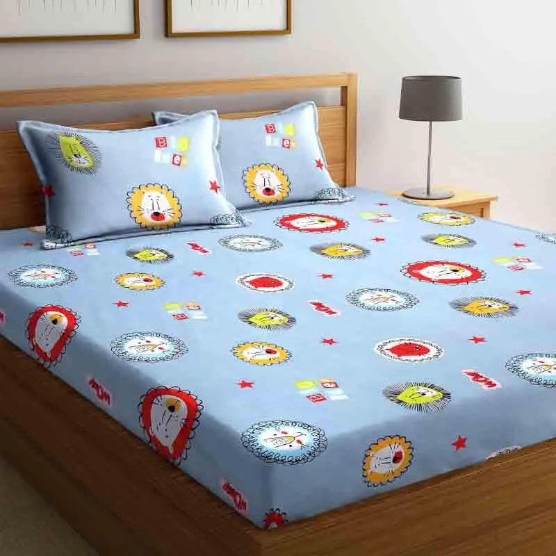 Crazy About Cartoons Bedsheet - 140 GSM media 3