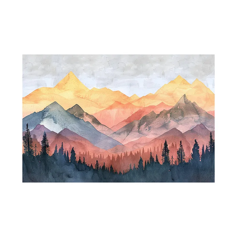 Sunset Majesty Canvas Wall Painting media 3